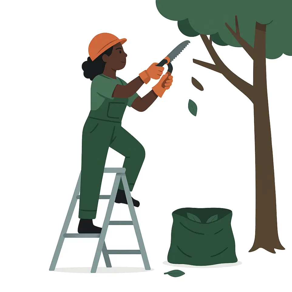 Élagage léger dans la vallée de Chevreuse