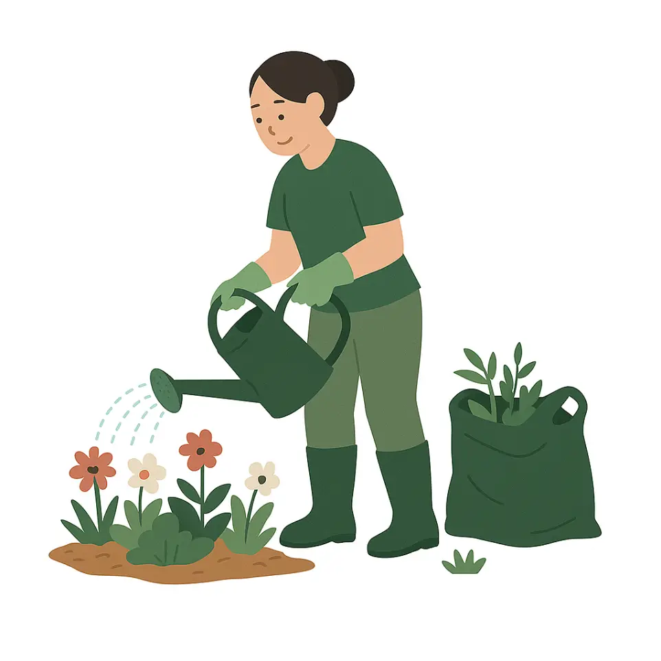 Arrosage dans la vallée de Chevreuse